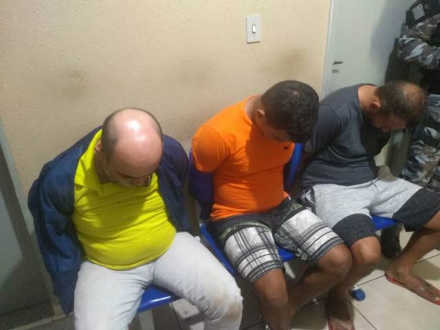 Trio preso em Picos